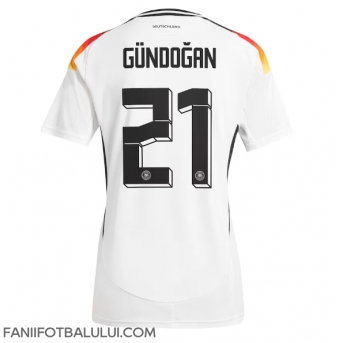 Germania Ilkay Gundogan #21 Echipament de Fotbal Replică European 2024 Femei Acasa